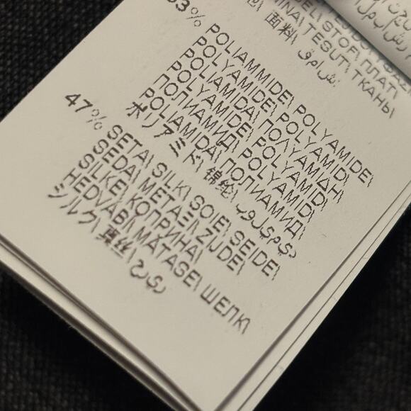 Brunello Cucinelli Blazer Womens 38 US 2 Black Gray Evening Tuxedo Wool Silk - Picture 9 of 12